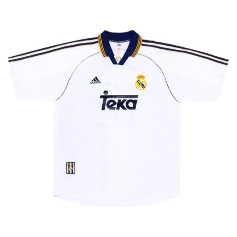 Thailande Maillot Real Madrid Domicile Retro 1998 1999